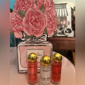 New/Sealed TRULY Lip Oil Trio - Soft Serve, Vanilla Baby, Cherry Baby/Pick 1